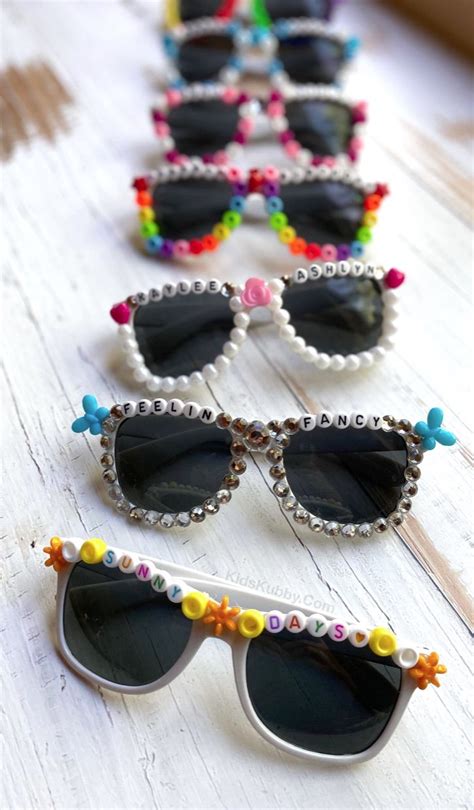 diy sunglasses craft.